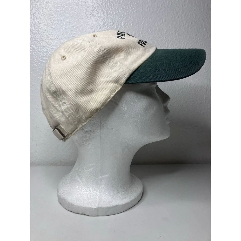 '47 Green Bay Packers Two Tone Green White Adjustable Hat Cap Embroidered‎